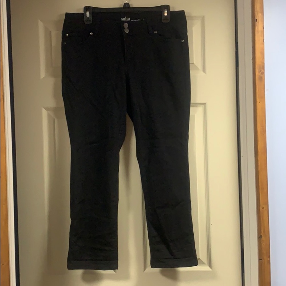 comfy black jeans!